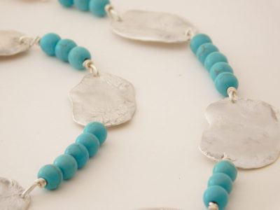 Silver and Turquoise Necklace