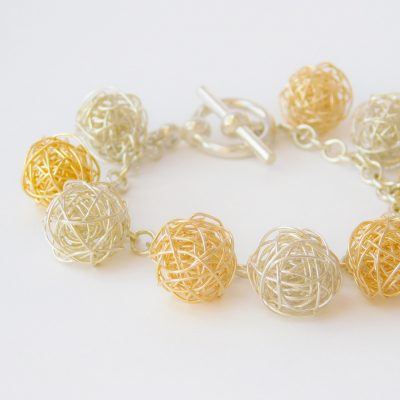 Gold and Silver Bracelet